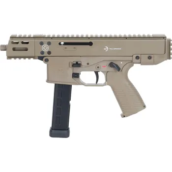 Airsoftová zbraň Airsoftový plynový samopal B&T GHM9 Gen2 - pískový TAN, GBB, Lambda Defence