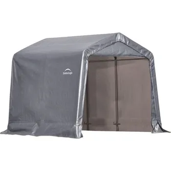 Přístřešek na auto GEOMAT ShelterLogic 2,4 × 2,4 m 2,4 × 2,4 m šedá