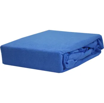 Prostěradlo Froté prostěradlo s gumou, rozměr 80x160, vzor policejní auto KOBI Česká firma