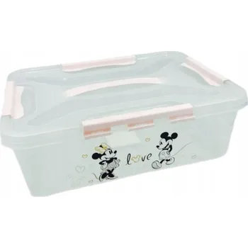 Úložný box Úložný box na hračky Keeeper 39 x 12,4 cm, transparentní