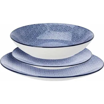 Talíř Jídelní sada porcelánová 18 ks KO-Q04000120