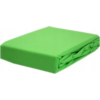 Prostěradlo Prostěradlo jersey s gumou 60x120 barva salátová