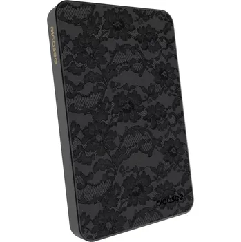 Powerbanka Picasee Powerbanka s MagSafe 5 000 mAh Šedá - Black Elegance