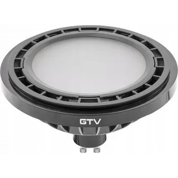Žárovka LED žárovka ES111, 12,5W, GU10, 1250 lm, 120°, 4000K, černá, GTV