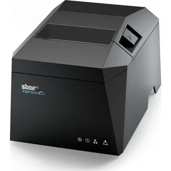 Tiskárna Star micronics Tiskárna TSP143IV UE GY E+U černá, USB, LAN, řezačka, 4 roky záruka