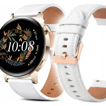 Řemínek na hodinky Řemínek JG Smart pro Huawei 20mm, bílý