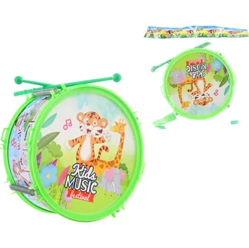 Hračka pro nejmenší Bubínek se zvířátky 20x9cm