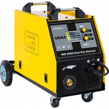 Svářečka Invertorová svářečka Magnum MIG 250/2 DUAL PULS synergická svářečka MMA TIG
