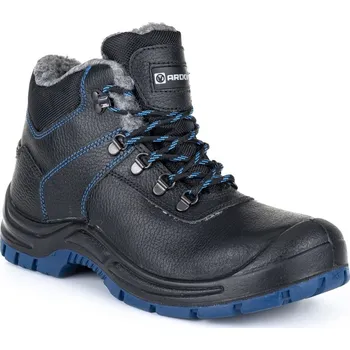 Pracovní obuv Zimní pracovní boty KINGWIN S3 - černo-modré - velikost 40