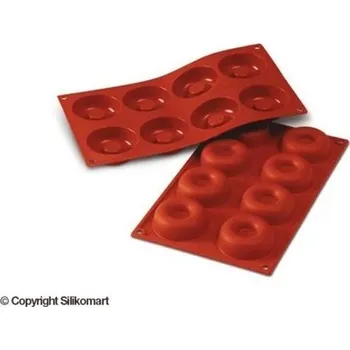 Čokoláda Forma silikon terakota: SAVARIN KOLEČKO pr.65mm v.21mm 50ml 8ks