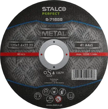 Brusný kotouč Stalco Kotouč řezný na kov, rovný, ø 230 x 1,9 mm, PERFECT