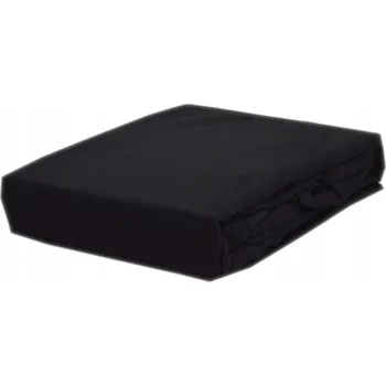 Prostěradlo Prostěradlo jersey s gumou 80x160 cm, černé