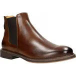 Pánské zateplené kotníkové Kotníkové Boty Wojas , hnědé, vel. 40