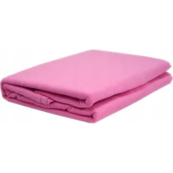 Prostěradlo Froté prostěradlo bez gumy, rozměr 200x220 cm, růžová barva, značka KOBI
