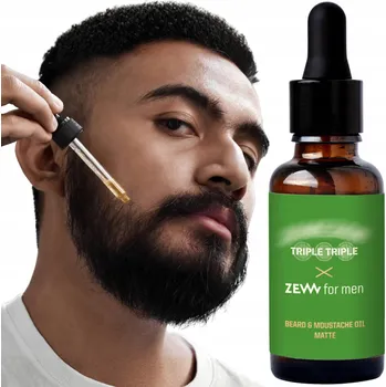Péče o vousy ZEW for men x Jameson Triple Triple Matující olej na vousy 30 ml