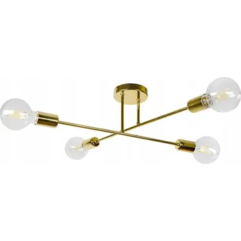 SOLO 4P E27, závěsné svítidlo, max. 4x60W, zlaté Orno Adviti AD-LD-6441CE27