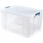 Úložný box "ProStore", čirá, plast, 85 l, FELLOWES
