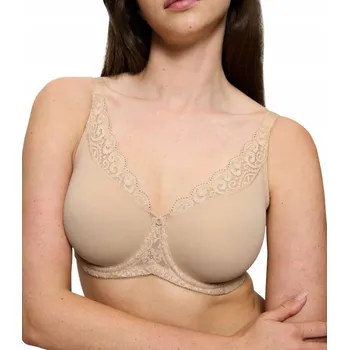 Dámské spodní prádlo Triumph podprsenka s měkkými košíčky béžová velikost 75D