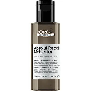 Vlasová regenerace Loreal Professionel L'Oréal Absolut Repair Molecular Serum 250 ml Velikost: 75 ml