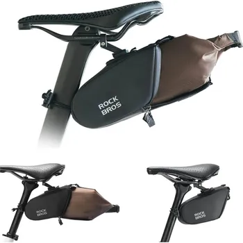 brašna na kolo ROCKBROS Rozšiřitelná cyklistická taška s vnitřní kapsou ČERNÁ