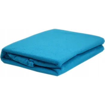 Prostěradlo Froté prostěradlo bez gumy, rozměr 180x200 cm, tyrkysová barva, KOBI