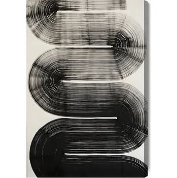 Obraz Nový Obraz na plátně Abstrakce Geometrická Minimalistická Industriální D