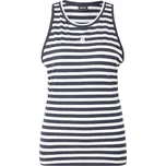 BOSS Top Eveysa tmavě modrá / bílá