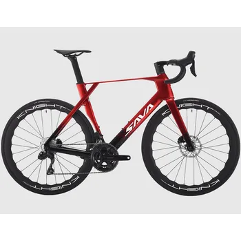 Silniční kolo SAVA Silniční kolo Sava Vindur 4.0 XS ČERNÁ|ČERVENÁ 2025