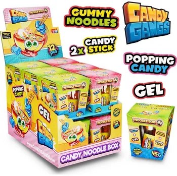 Bonbon Nudle box- želé, lipo, gel, prásk. prášek 45g (12 ks)