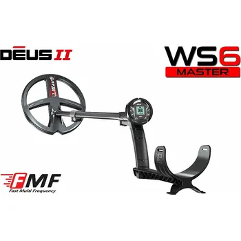 Detektor kovů XP DEUS II 22 FMF WS6 STEREO MASTER záruka 5 let