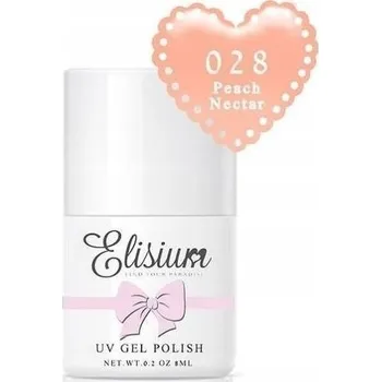 Lak na nehty Elisium hybridní lak 028 peach nectar 8ml