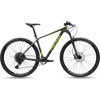 Horské kolo HEAD Karbonové horské kolo Trenton 1.0 S ZELENÁ|ŠEDÁ 2025