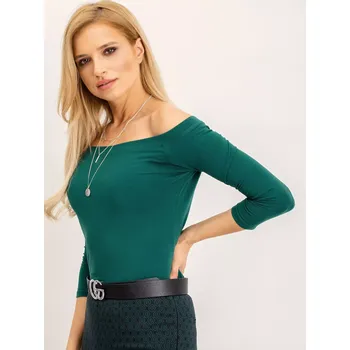 Dámská košile Halenka RV BZ 4692.05X tmavě zelená M