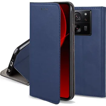Pouzdro na mobilní telefon Flipové pouzdro pro Xiaomi 13T - Magnetické zavírání + Sklo
