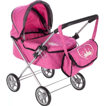 Kočárek gondola pro panenky Princess Rose 59 x 36,5 x 58 cm