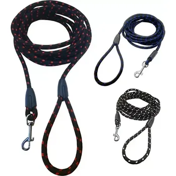 Vodítko pro psa Dlouhé cvičné lano na psa RO1565 (Dlouhé tréninkové vodítko 10 m pro střední a velké psy – pevnost 2000 kg)