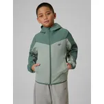 Chlapecká softshellová bunda odolná proti větru s membrána 5000 - mátová