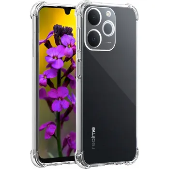 Pouzdro na mobilní telefon Zadní Kryt Radian pro realme Note 70T bezbarvý