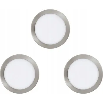 Kulatý Stropní Svítidlo Eglo 22,5 x 2,5 cm bezbarvá, bílá