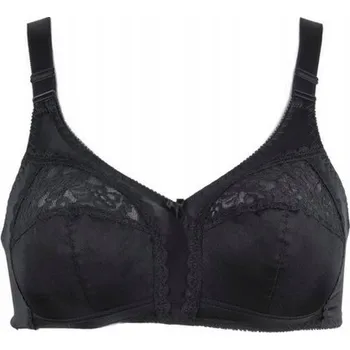 Dámské spodní prádlo VIKI 577 Podprsenka JOANNA měkká velká ČERNÁ 80H