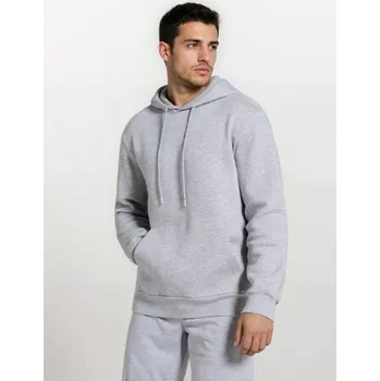 Pánské oblečení Sinsay - Základní hoodie - šedá - 467HL-09M - 467HL-09M-M