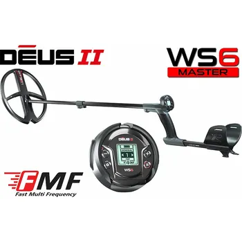 Detektor kovů XP DEUS II 28x34 FMF WS6 STEREO MASTER záruka 5 let