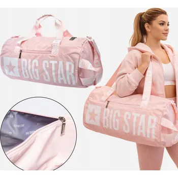 Big Star kabelka přes rameno látková růžová