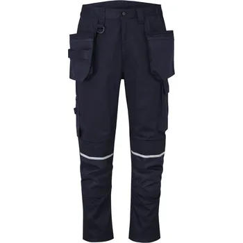 montérky PORTWEST Kalhoty CD845 WX2 Eco Craft Holster Trousers do pasu POR-CD845NVR46 Navy 46 Standartní