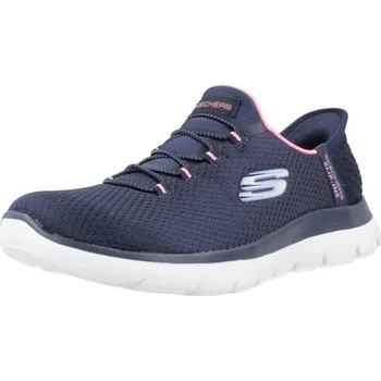 Pánská obuv SKECHERS Baskets Femme Baskets Skechers SUMMITS-DIAMOND DREAM Bleu Bleu Skechers MODRÁ