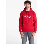 Mikina Tommy Hilfiger Brand Love Big Text Hoody Medium Red XL