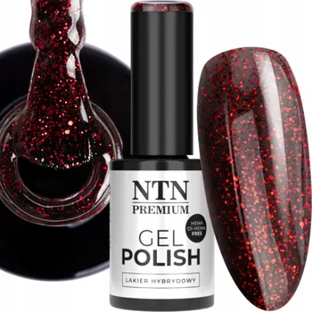 Lak na nehty HYBRIDNÍ LAK NTN PREMIUM LED UV After Midnight Collection 5G Č. 68