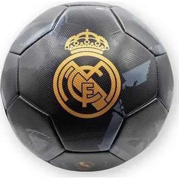 Fotbal REAL MADRID Fotbalový Real Madrid - velikost 5 68cm ČERNÁ