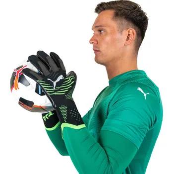 Míčový sport PUMA FUTURE Ultimate NC Football Goalkeeper Gloves PUMA 8 ČERNÁ|ŠEDÁ