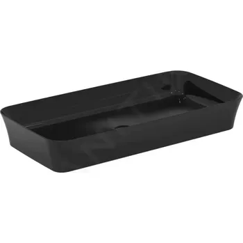 Umyvadlo Ideal Standard Ipalyss Umyvadlo na desku, 800x400 mm, bez přepadu, lesklá černá, E1391V2